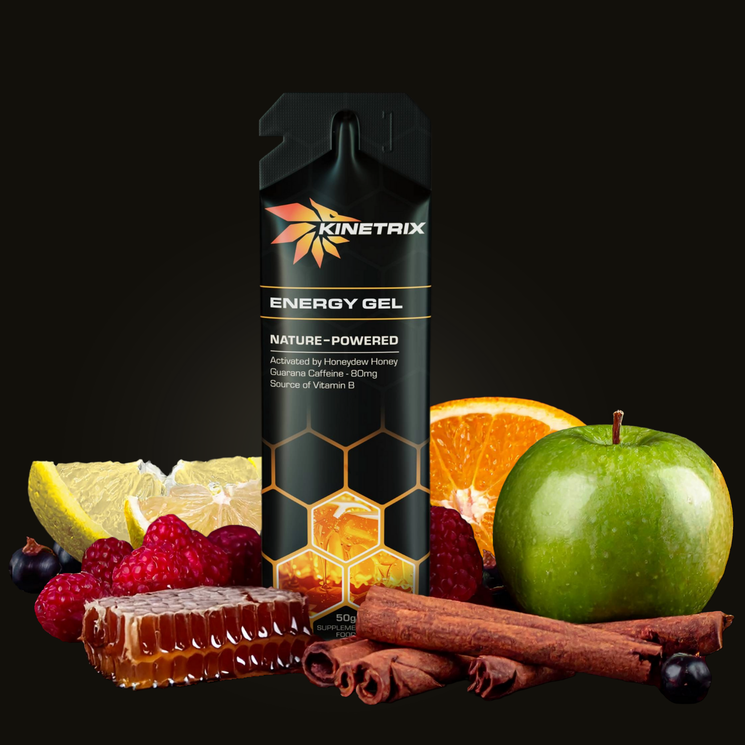Kinetrix Endurance Energy Gel 50g | Sports Nutrition by Kinetrix
